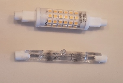 Experiments with Bathroom R7S LED Light Bulbs